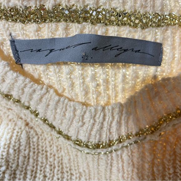 RAQUEL ALLEGRA knit sweater Medium (2) - Picture 2 of 6